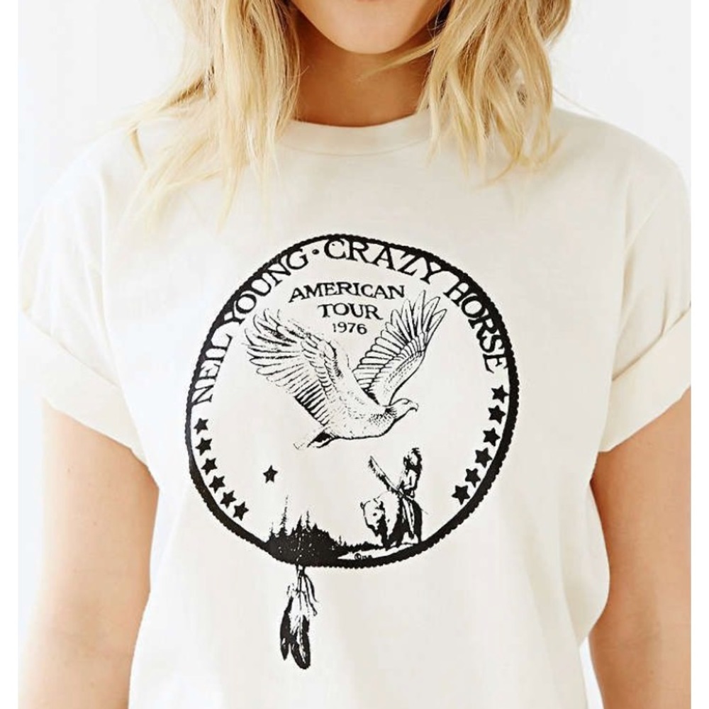URBAN OUTFITTERS Neil Young Graphic Tee